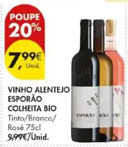 Pingo Doce vinho alentejo esporão colheita bio promoção