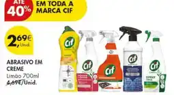 Pingo Doce Abrasivo em creme cif promoção