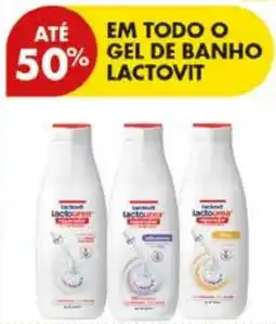 Pingo Doce gel de banho lactovit promoção