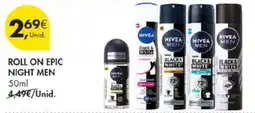 Pingo Doce roll on epic night men promoção