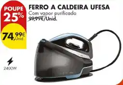 Pingo Doce ferro a caldeira ufesa promoção