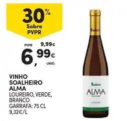 Continente Vinho Soalheiro Alma promoção