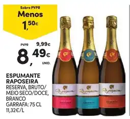 Continente Espumante raposeira promoção