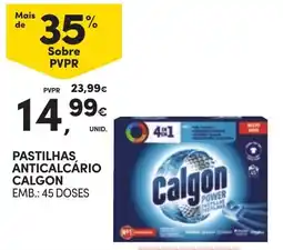Continente Pastilhas anticálcario calgon promoção