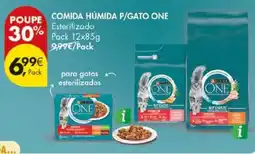 Pingo Doce comida húmida p/gato one promoção