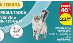 Pingo Doce comida seca p/gato one promoção