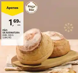 Continente Massa Mãe pão de assinatura promoção