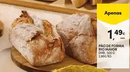 Continente Pão de forma rio maior promoção
