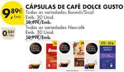 Pingo Doce cápsulas de café dolce gusto promoção