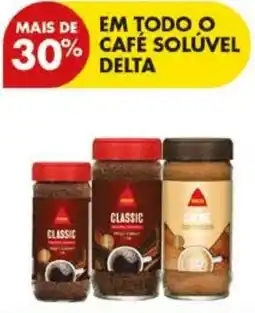 Pingo Doce Café solúvel delta classic promoção