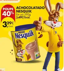 Pingo Doce achocolatado nesquik promoção