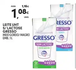 Continente Leite uht s/ lactose gresso promoção