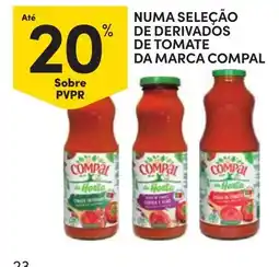 Continente Compal de Horto promoção