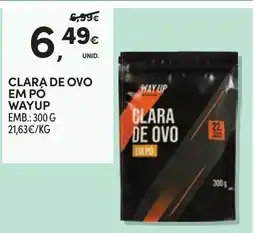 Continente Clara de ovo wayup promoção