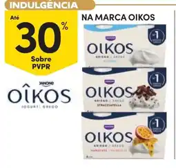 Continente Oikos iogurt grego promoção
