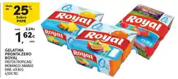 Continente Gelatina pronta zero royal promoção