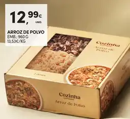Continente Cozinha Arroz de Polvo promoção