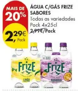 Pingo Doce Água c/gás frize sabores promoção