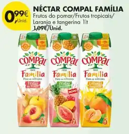 Pingo Doce Néctar compal família promoção