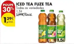 Pingo Doce Iced tea fuze tea promoção