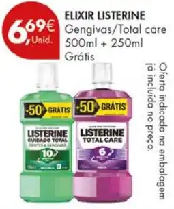 Pingo Doce Elixir listerine gengivas total care promoção