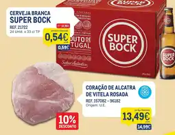 Makro Coração de alcatra de vitela rosada promoção
