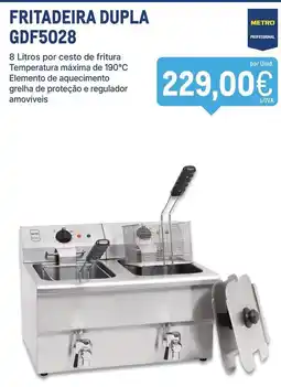 Makro Fritadeira dupla gdf5028 promoção