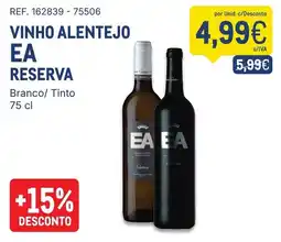 Makro vinho alentejo ea reserva promoção