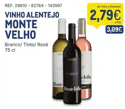 Makro vinho alentejo monte velho promoção
