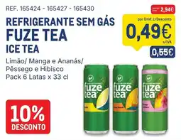 Makro Fuze Tea ice tea promoção