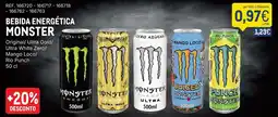 Makro Bebida energética monster promoção