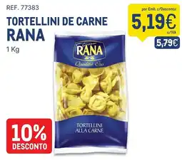 Makro Tortellini de carne rana promoção