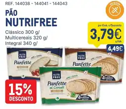 Makro Pão nutrifree promoção