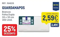 Makro guardanapos metropolitano promoção