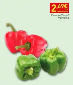 Recheio Pimento Verde/Vermelho promoção