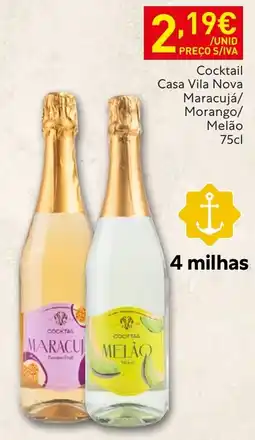 Recheio Cocktail Casa Vila Nova promoção