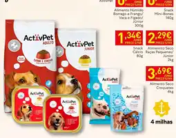 Recheio ActivPet Alimento Seco Croquetes promoção