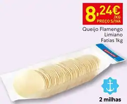 Recheio Queijo Flamengo Limiano Fatias promoção