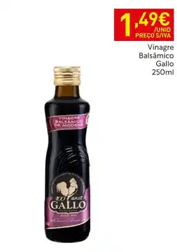 Recheio Vinagre balsâmico gallo promoção