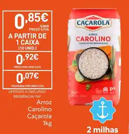 Recheio Arroz Carolino Caçarola promoção