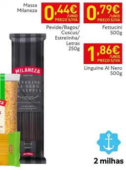 Recheio Massa milaneza promoção