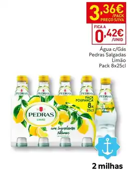 Recheio Água c/Gás Pedras Salgadas Limão promoção