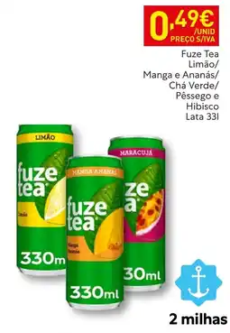 Recheio fuze tea promoção