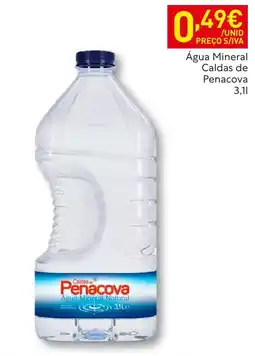 Recheio Água mineral caldas de penacova promoção