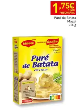 Recheio Puré de Batata Maggi promoção