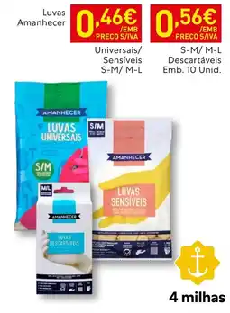 Recheio luvas amanhecer promoção