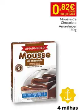 Recheio Mousse de chocolate Amanhecer promoção