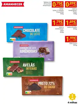 Recheio Amanhecer chocolate de leite promoção