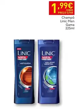 Recheio Champô Linic Men promoção