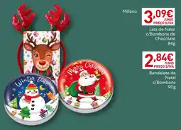 Recheio Lata de Natal c/Bombons de Chocolate promoção